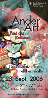 Ander Art - Fest der Kulturen 2006 - Programmheft