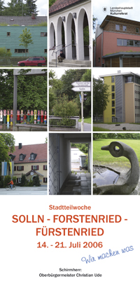 Stadtteilwochen 2006 Solln, Fürstenried, Forstenried - Programmheft